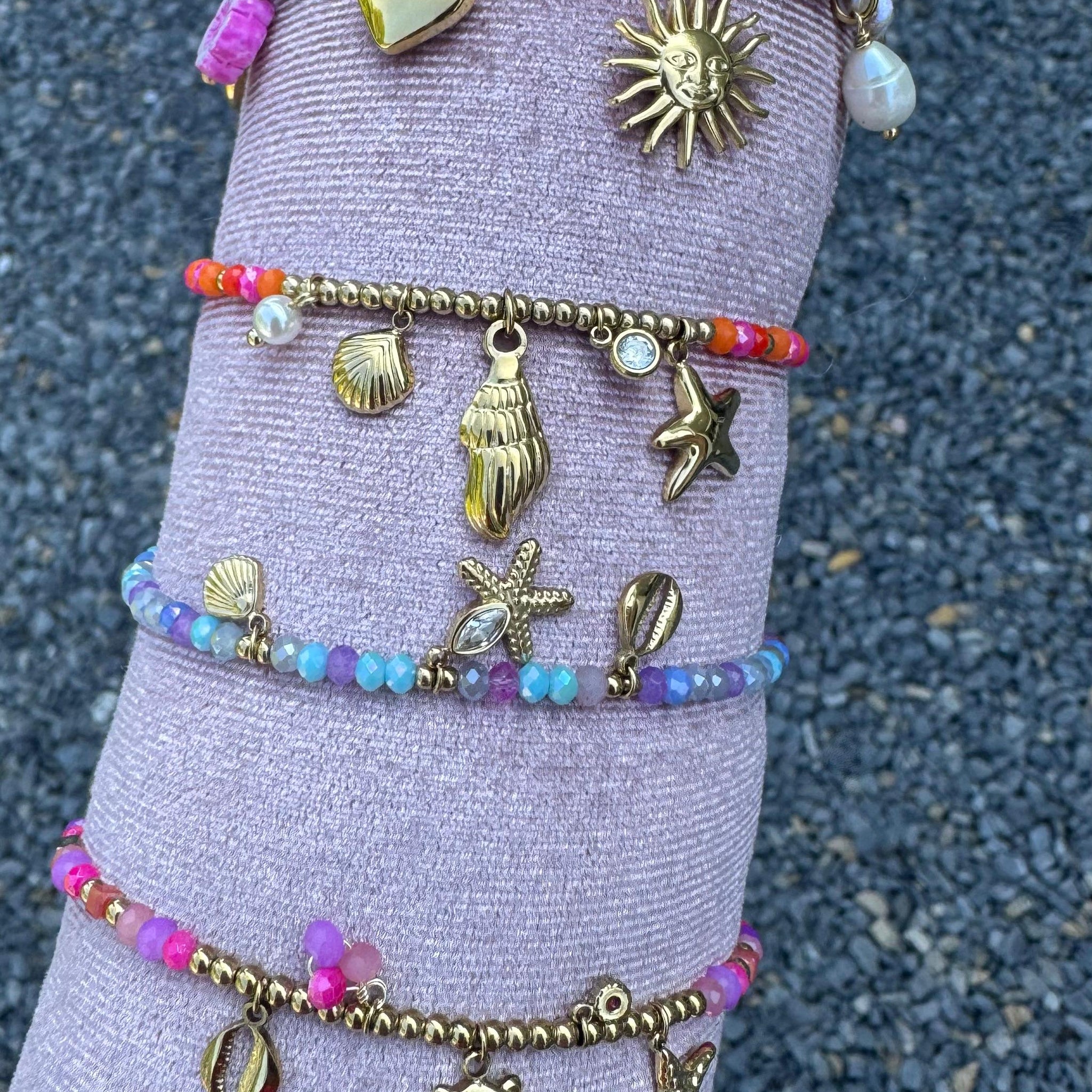 Bracelet orange/pink